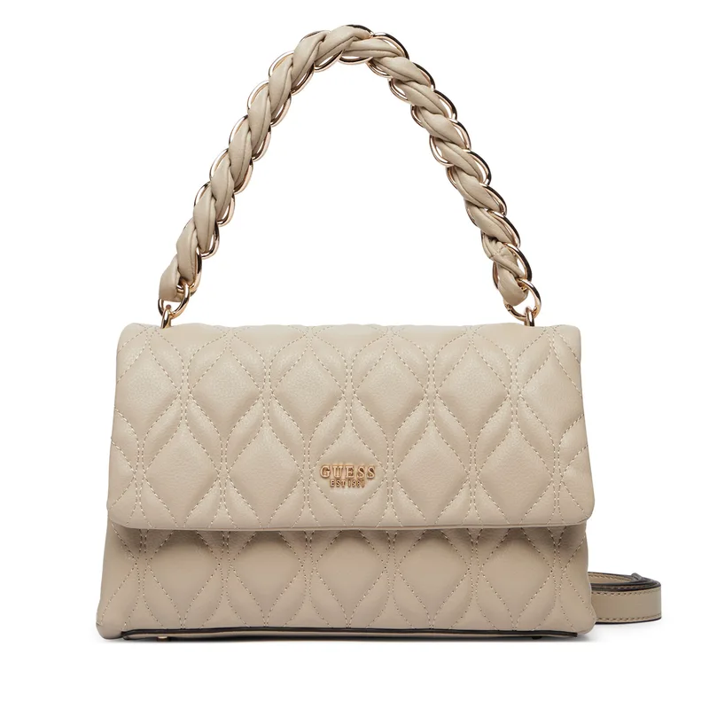 Τσάντα Guess Maxine HWQG97 33200 Ανοιχτό μπεζ