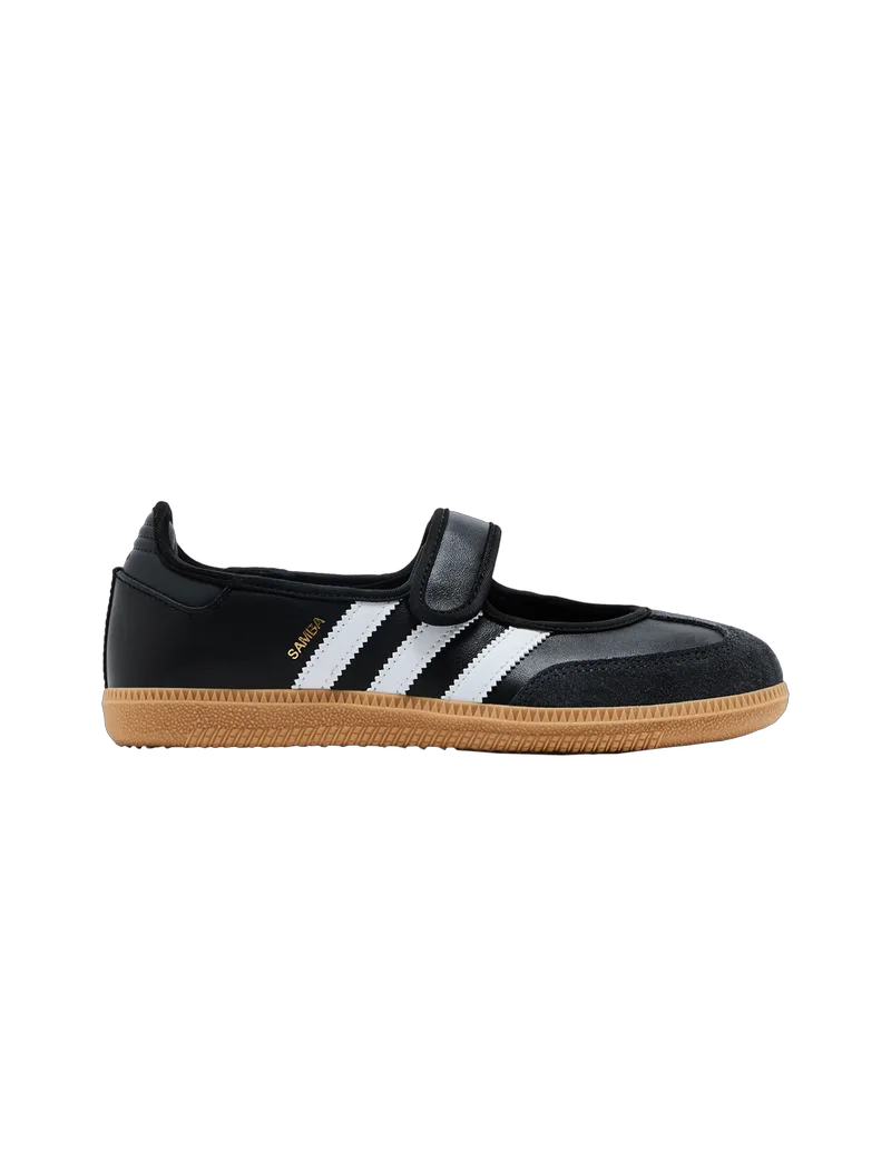 adidas Samba Jane Black White Gum Women's JQ6445 MBS