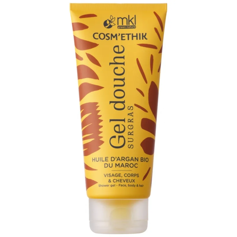 MKL Green Nature - Cosm'Ethik - Surgras Shower Gel with ORGANIC Argan Oil from Morocco 200ml
