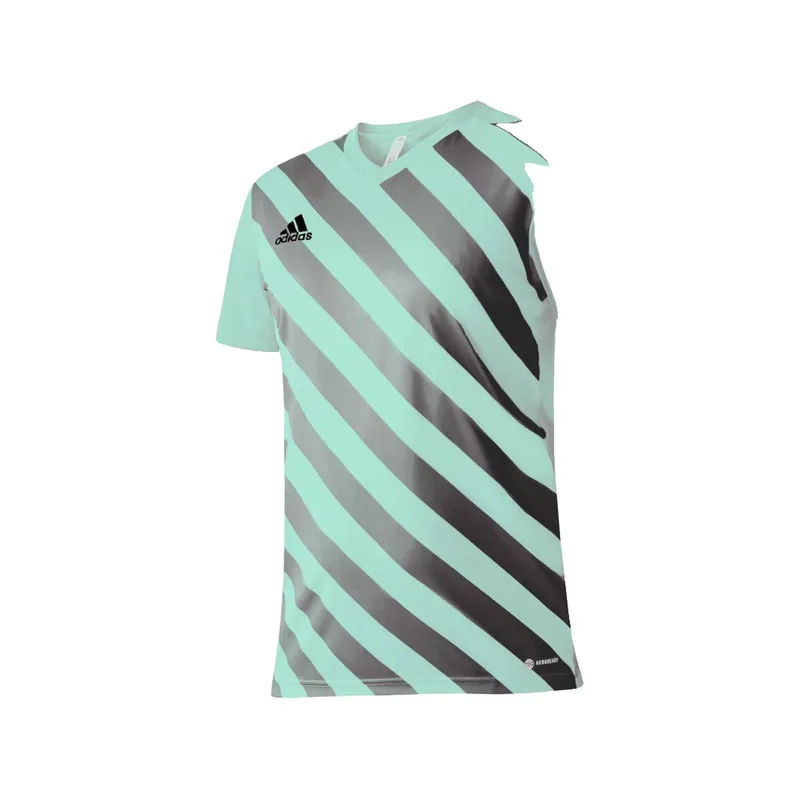 T-shirt με κοντά μανίκια adidas T-shirt entrada 22 graphic jersey en polyester recyclé