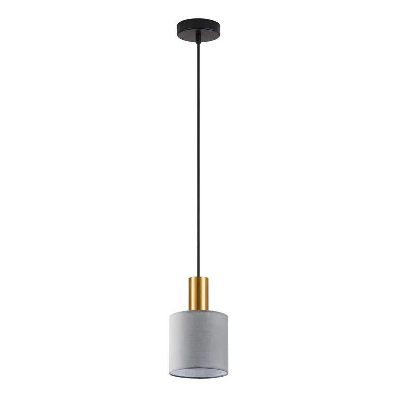 Φωτιστικό Οροφής Μονόφωτο Homelighting 77-8603 Gold/Grey