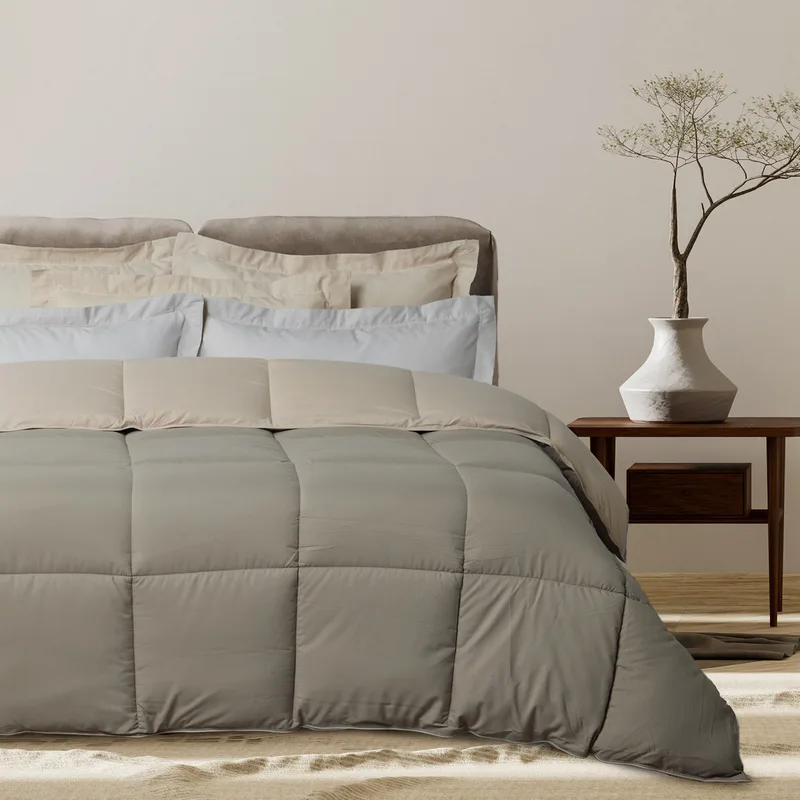Πάπλωμα Υπέρδιπλο Das Home 9692 Taupe 220x240