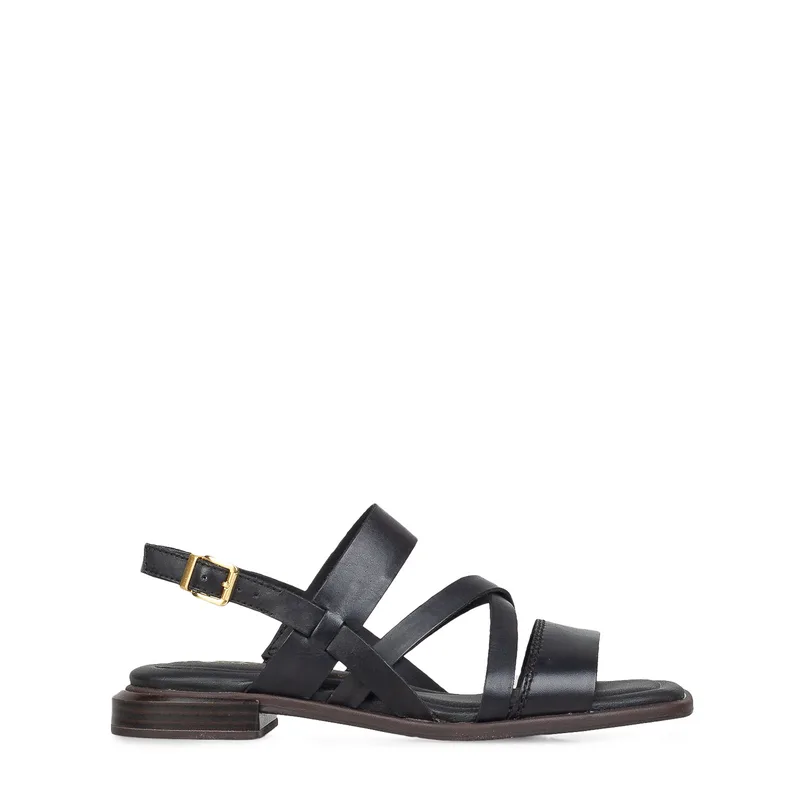 Πέδιλα-Σανδάλια γυναικεία Clarks Μαύρο 26185800 Ariany Strap 262