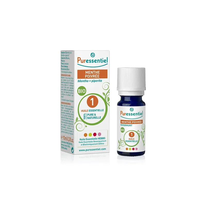 Organic Peppermint Essential Oils Puressentiel 10ml