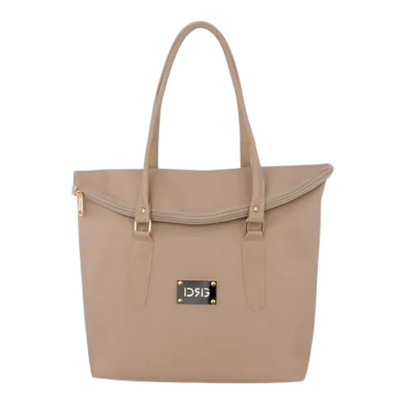 De Raggi Γυναικείες Τσάντες Ωμού Verona Grand Bag 26528-1242 Μπέζ