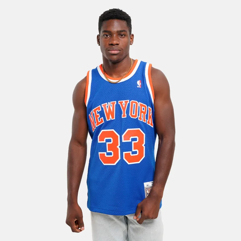 Mitchell & Ness NBA Patrick Ewing New York Knicks Μπασκετική Φανέλα (9000202194_3150)