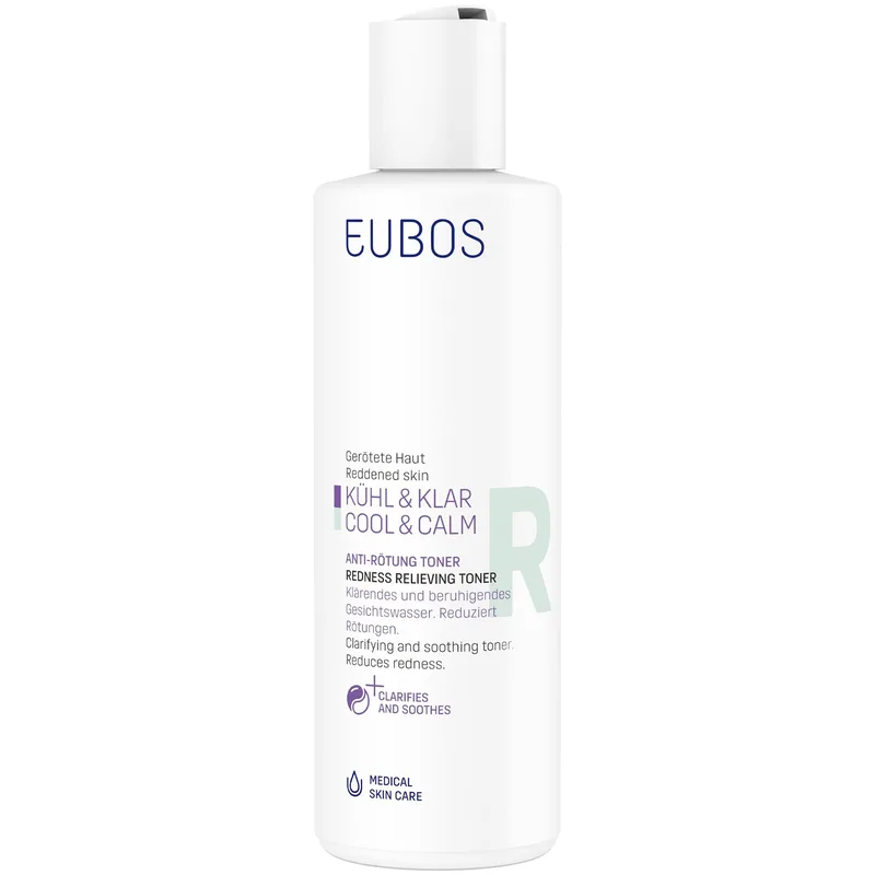 Eubos Cool & Calm Redness Relieving Toner Τονωτική Λοσιόν Προσώπου για την Καταπράυνση της Ερυθρότητας 200ml
