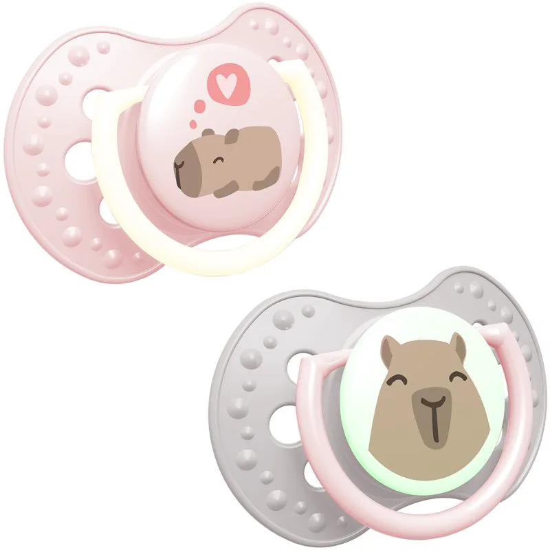 LOVI CAPICHILL 0-6m πιπίλα Girl 2 τμχ