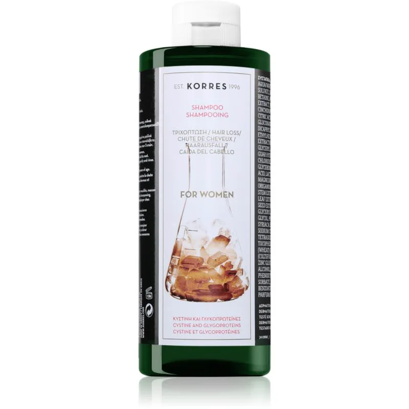 Korres Cystine & Glycoprotein δυναμωτικό σαμπουάν κατά της τριχόπτωσης 400 ml
