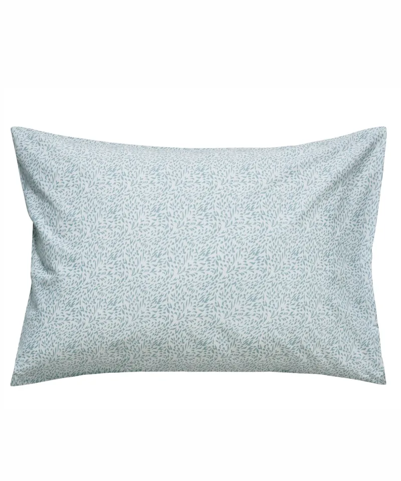 Σετ Μαξιλαροθήκες 2 Τεμαχίων Kentia Breza 33A White- Mint Green 50x70