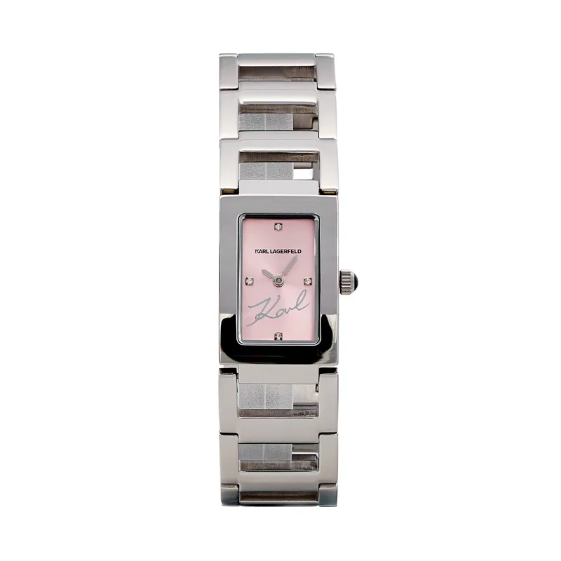 Ρολόι KARL LAGERFELD R0553103505 Ασημί