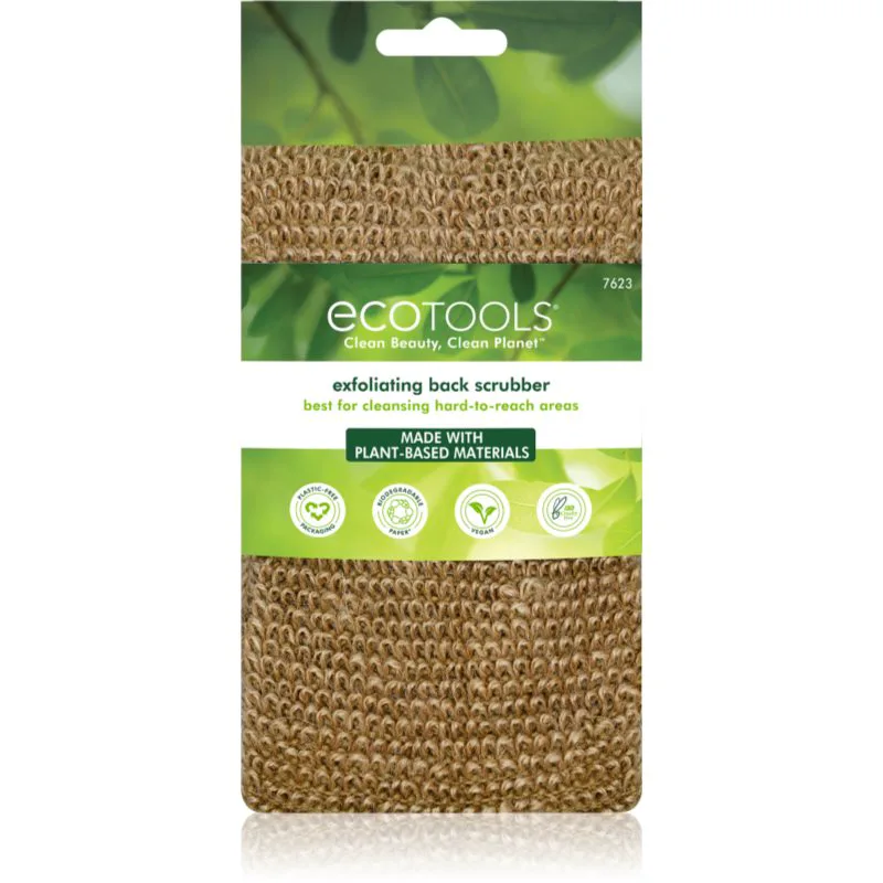EcoTools Bath & Shower Scrubber πανί προσώπου πλυσίματος για την πλάτη 1 τμχ
