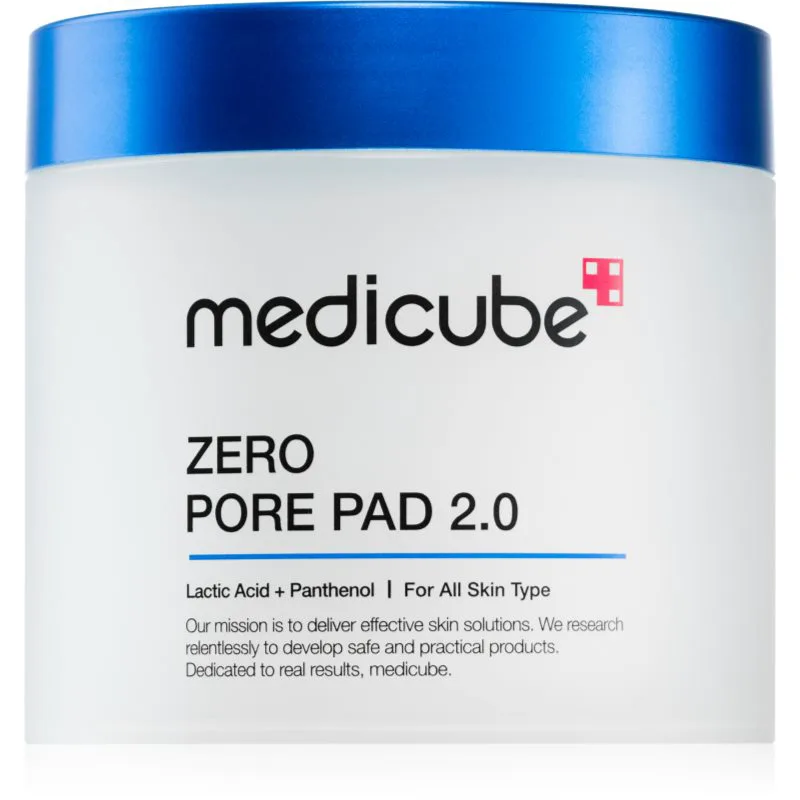 medicube Zero Pore Pad 2.0 απολεπιστικά επιθέματα για την ελαχιστοποίηση των πόρων 70x1 τμχ