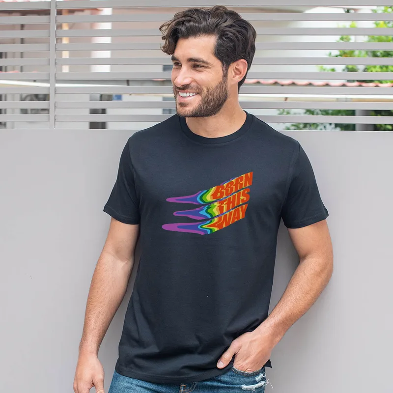 This way - Organic Vegan T-Shirt Unisex - Μαύρο - M