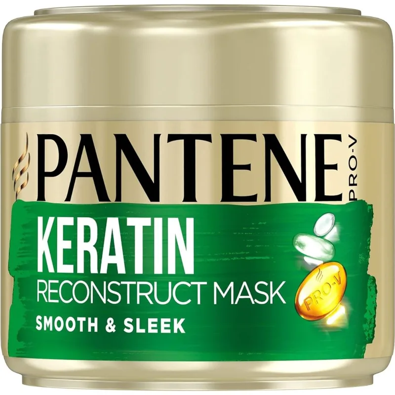 Pantene Pro-V Απαλά & Μεταξένια Μάσκα Μαλλιών Για Άτονα Και Φριζαρισμένα Μαλλιά 300ml