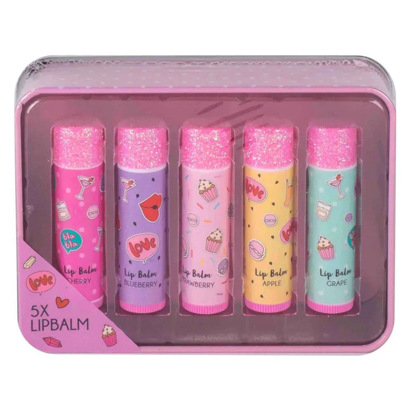 CREATE IT! Σετ Lipbalm σε Μεταλική Θήκη 84528A