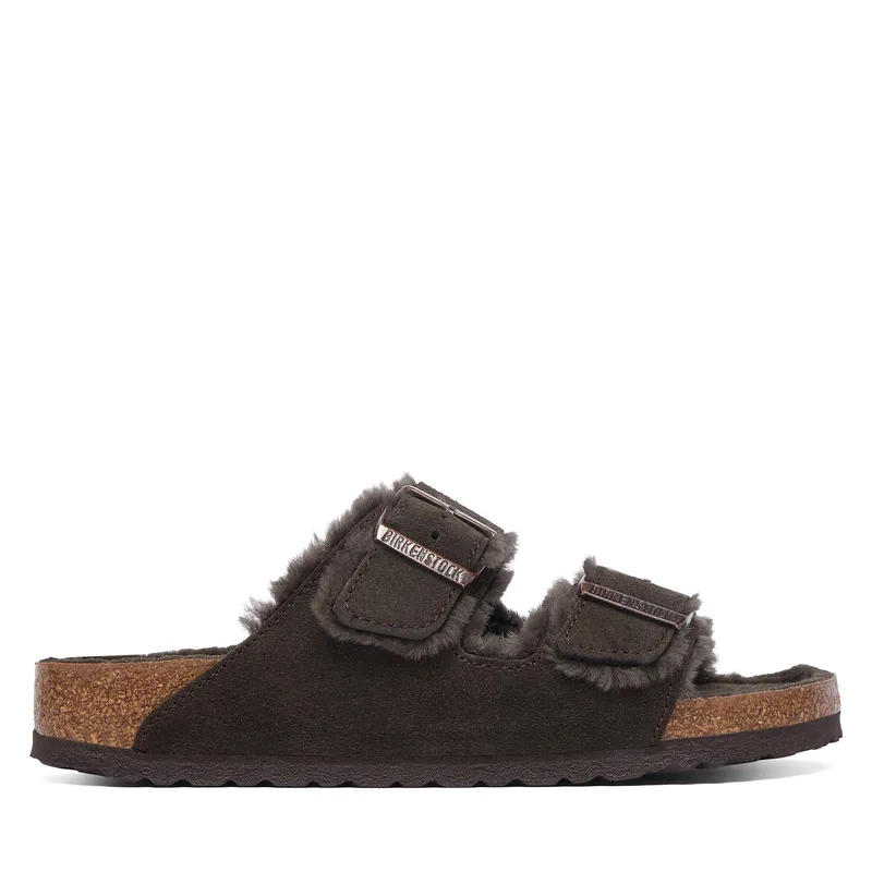 Παντόφλες Birkenstock Arizona Shearling 1020528 Καφέ