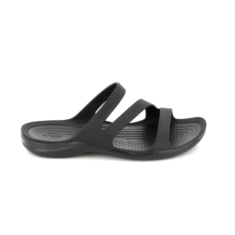Γυναικεία Σαγιονάρα Crocs Swiftwater Sandal Χρώματος Μαύρο 203998-060