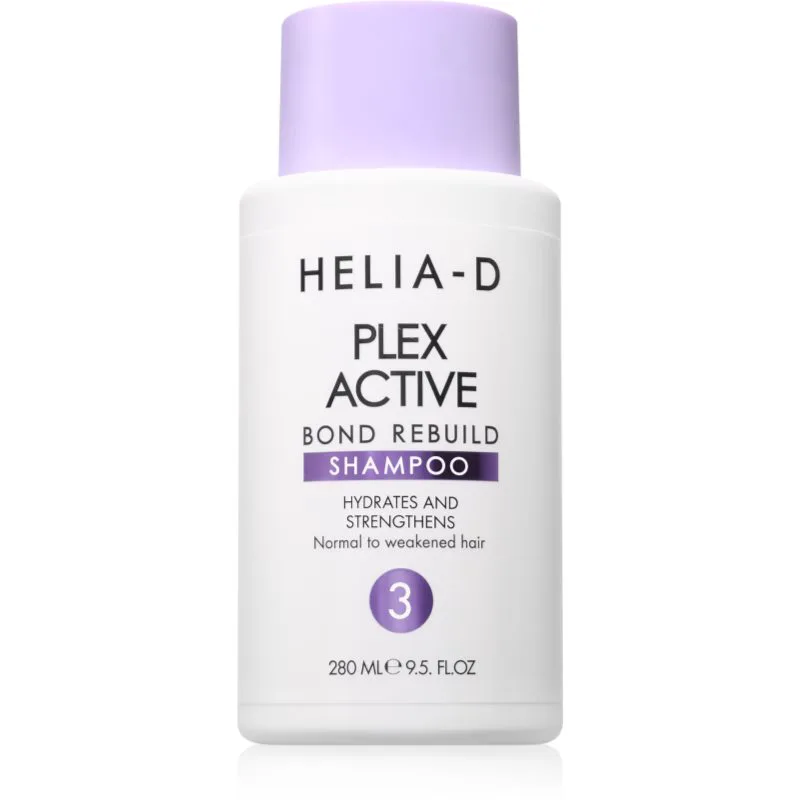 Helia-D Plex Active Bond Rebuild δυναμωτικό σαμπουάν για όλους τους τύπους μαλλιών 280 ml