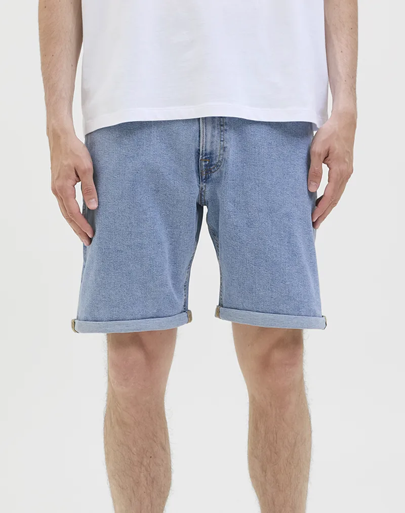 JJRE JREBJOE JJCRAFT SHORTS AKM 761 SN 12270461-BLUE DENIM DenimBlue