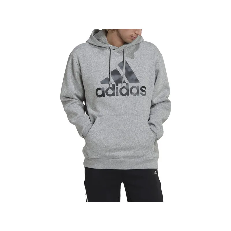 T-shirt με κουκούλα adidas Sweat à capuche M Camo HD gris