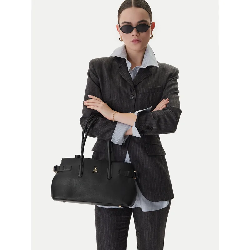 Τσάντα Patrizia Pepe 8B0305/L162 Μαύρο