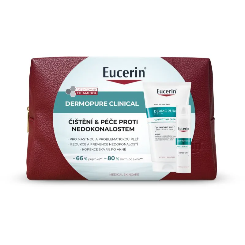 Eucerin DermoPure Clinical Triple Action σετ δώρου για γυναίκες
