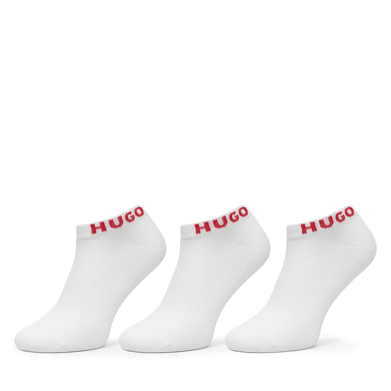 Κάλτσες κοντές HUGO 50516405 Λευκό