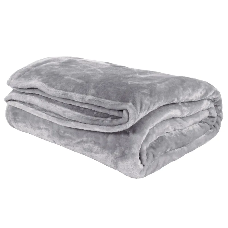 Κουβέρτα Λίκνου 80x110εκ. Μονόχρωμη Velour Relax 1342 Γκρι Das Baby (Ύφασμα: Polyester, Χρώμα: Γκρι, Μέγεθος: Λίκνου) - Das Baby - 620511801342