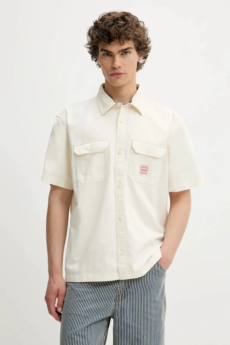 Βαμβακερό πουκάμισο Levi's SS DALTON WORKER WW