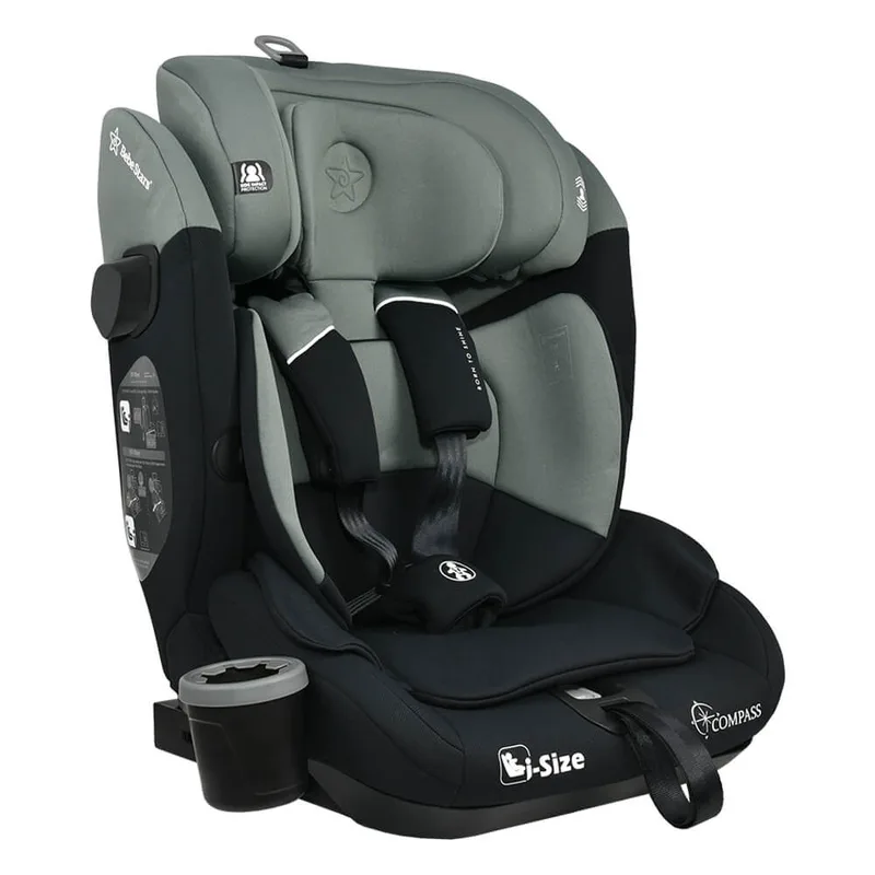 Κάθισμα Αυτοκινήτου Bebe Stars Compass Isofix I-Size 76-150Cm Olive