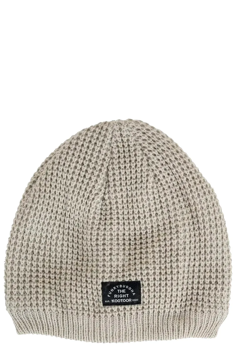 Σκούφος Funky Buddha . FBM006-060-10-LT GREY Ανδρικό