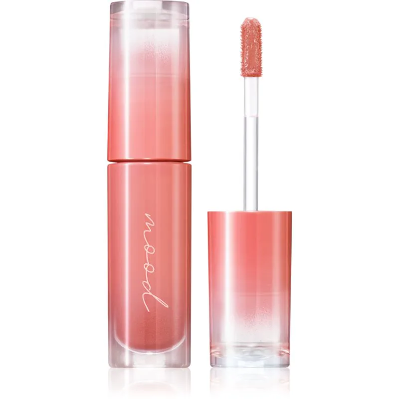 peripera Ink Mood Glowy Tint βαφή για τα χείλη προσθέτει ενυδάτωση και λάμψη απόχρωση 02 Coral Influencer 4 γρ