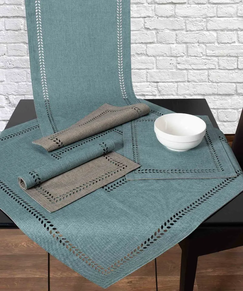 Σουπλά Silk Fashion Bg18 Πετρόλ/Γκρι