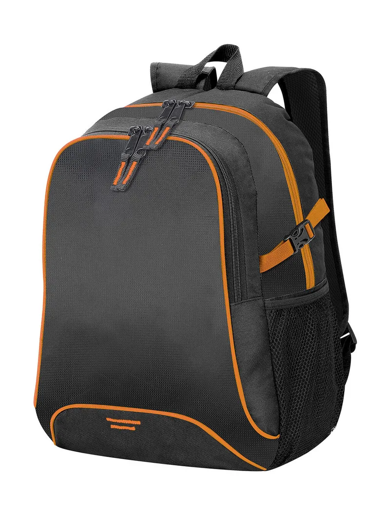 Σακίδιο Πλάτης SH7677 Shugon Osaka 27L Black/Orange