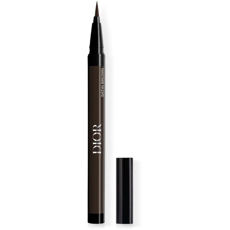 DIOR Diorshow Liquid Liner υγρό λάινερ ματιών σε στυλό αδιάβροχο απόχρωση 781 Satin Brown 0.55 ml