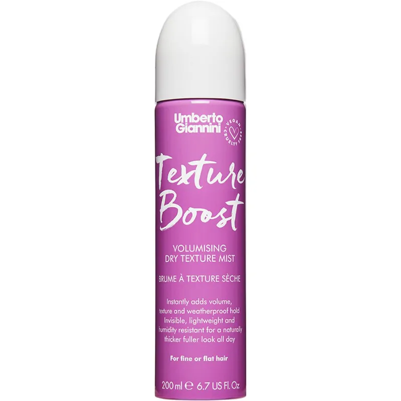 Umberto Giannini Texture Boost Volumising Texture Spray Ξηρό Σπρέι για Όγκο Ιδανικό για Λεπτά & Ίσια Μαλλιά 200ml