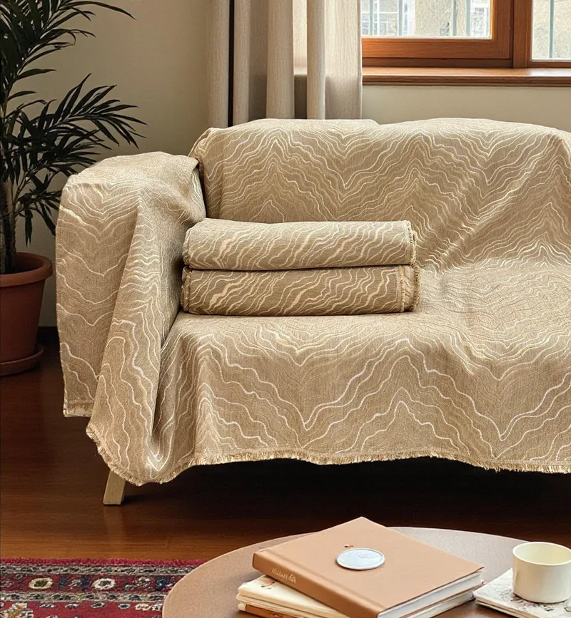 ΡΙΧΤΑΡΙ ΣΕΝΙΛ VOLCAN ΜΠΕΖ ΜΕΜΟΝΟΜΕΝΑ 180x320 LINEAHOME
