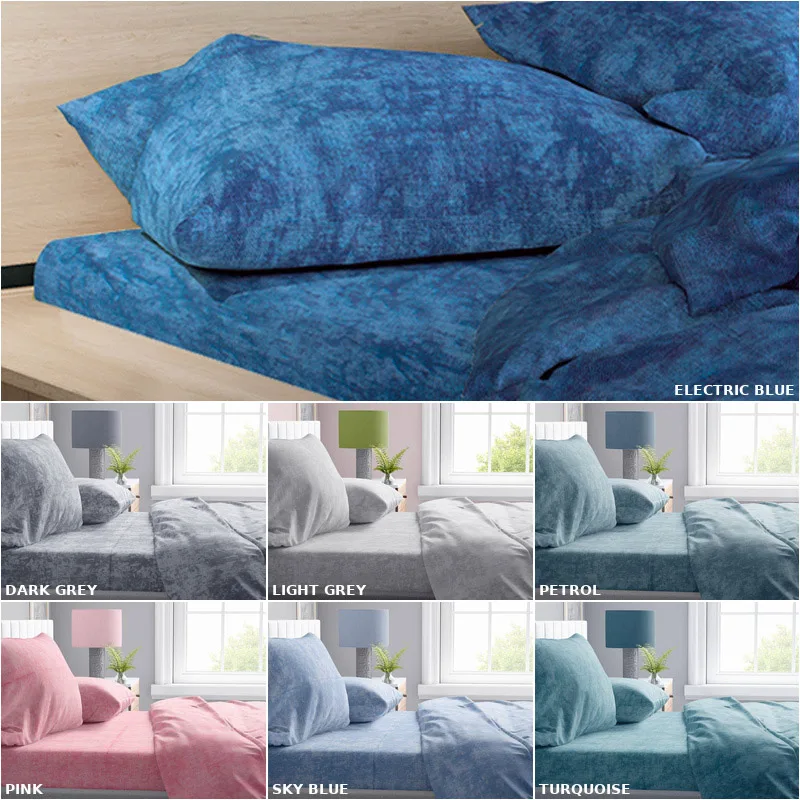 Μαξιλαροθήκη 50x70 Dimcol Premium Shadow - ELECTRIC BLUE