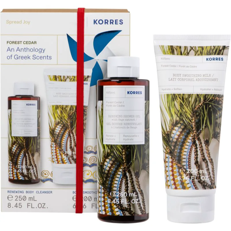 Korres Forest Cedar σετ δώρου unisex