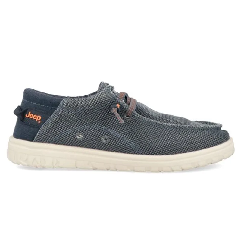 JEEP ΑΝΔΡΙΚΟ SNEAKER SAMOA WALLABEE KNIT JM51030A 100 BLUE