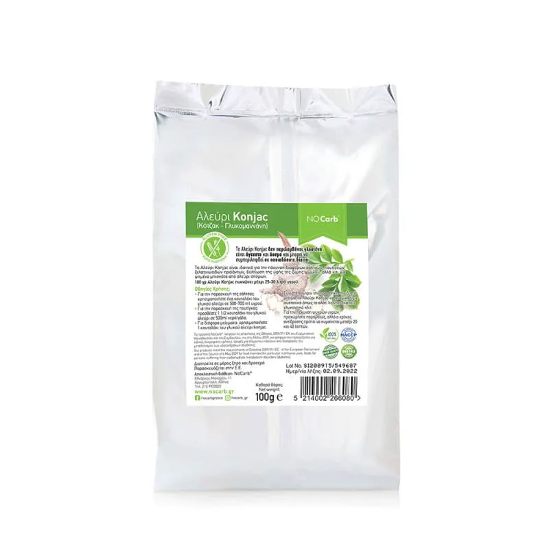 Nocarb Αλεύρι γλυκομαννάνης Χ.ΓΛ -100g