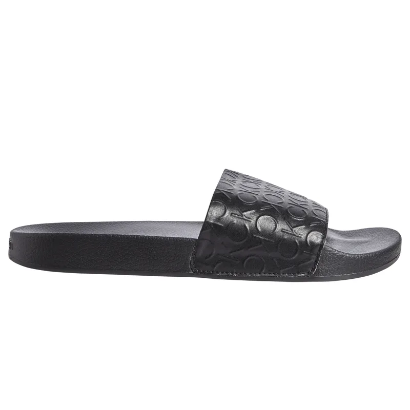 Ανδρικές Παντόφλες Slider Calvin Klein HM0HM00460 BEH Μαύρο