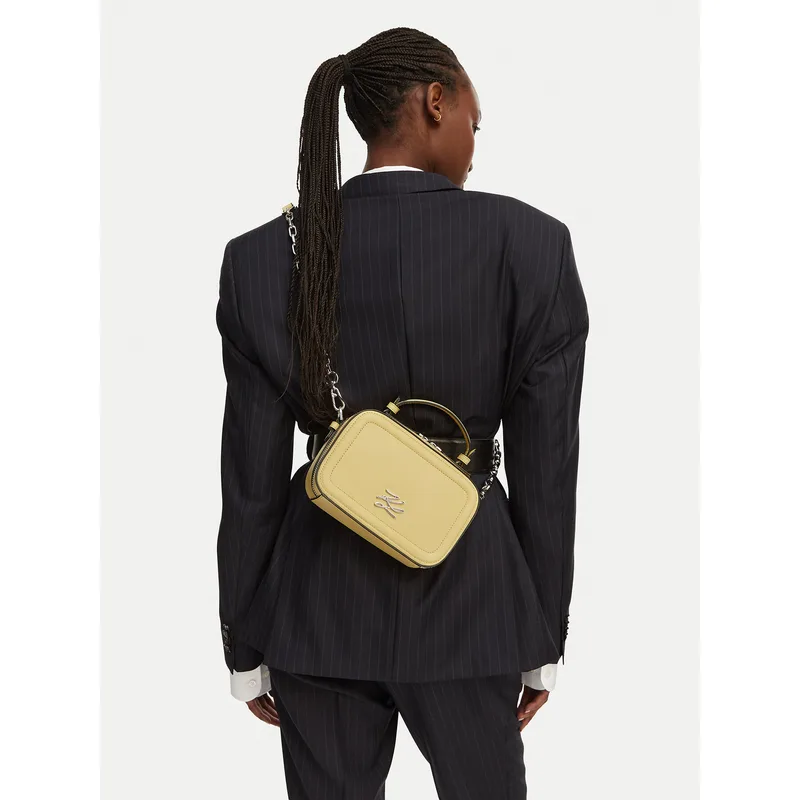 Τσάντα KARL LAGERFELD B1W30269 Κίτρινο