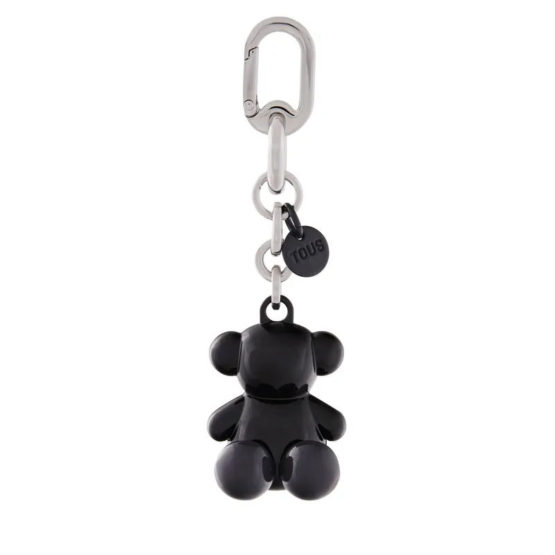 Μπρελόκ TOUS Metal Bold Bear 2002200551 Μαύρο