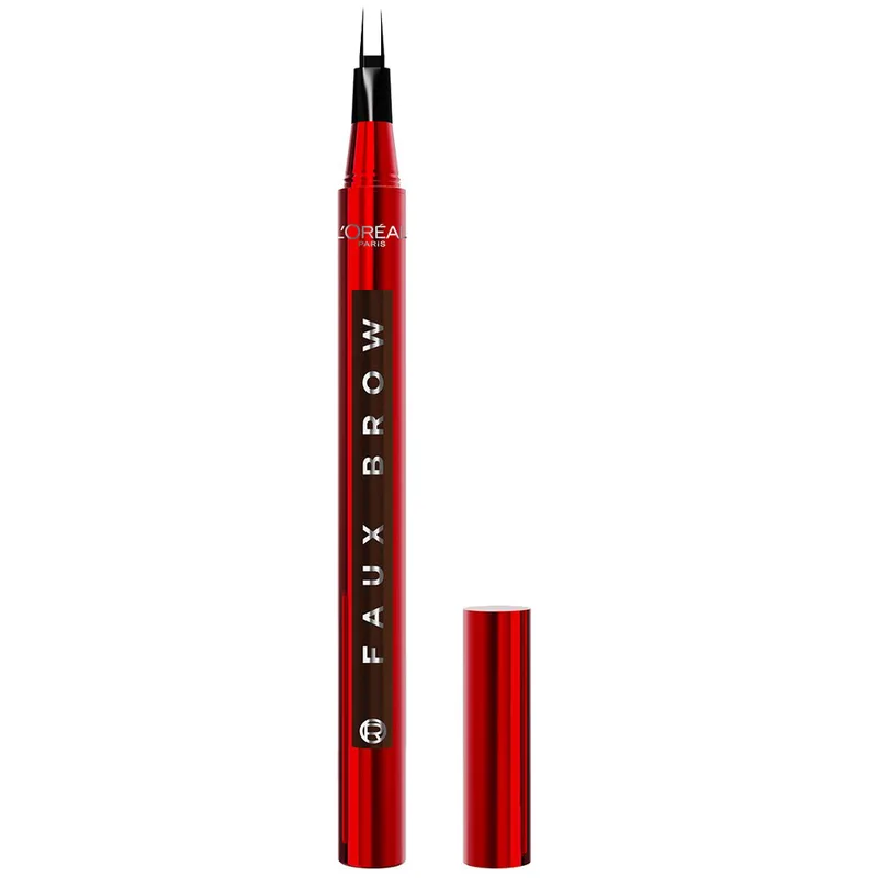 L'Oreal Paris Faux Brow Filling Pen Μακράς Διάρκειας Αδιάβροχο Στυλό Φρυδιών 1ml - Dark Brunette