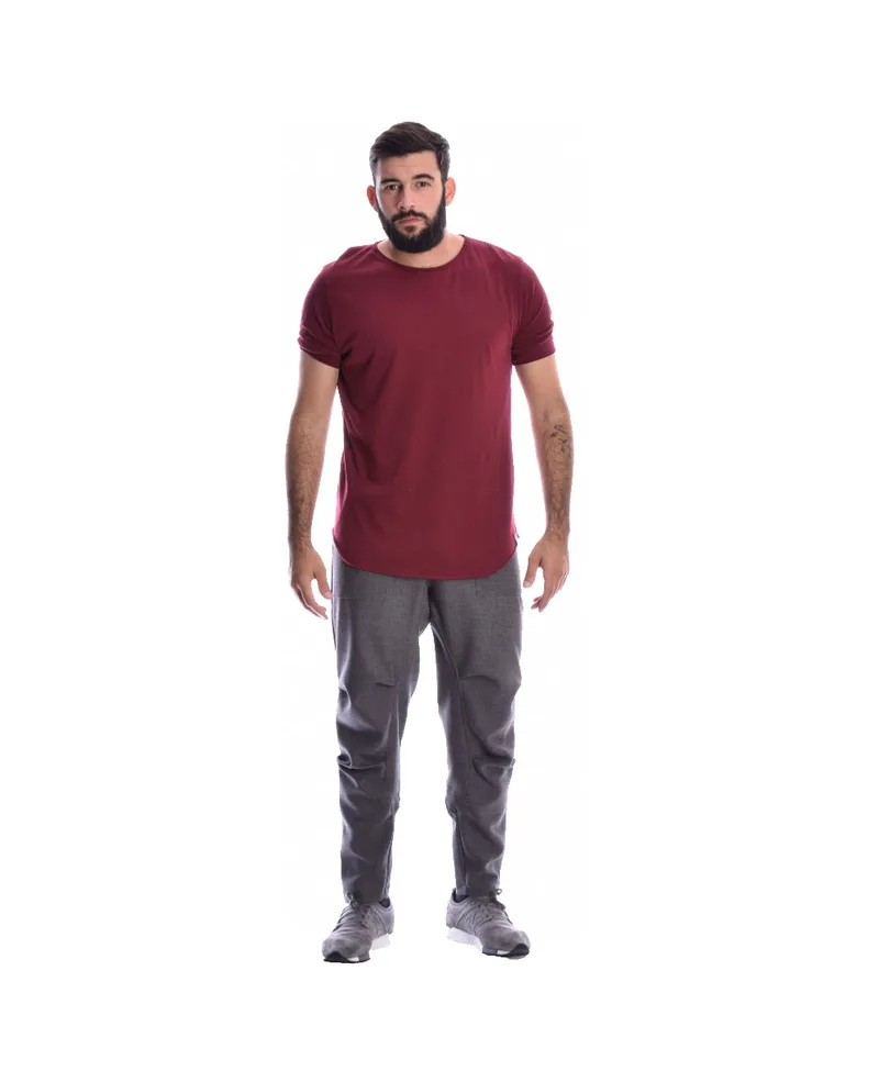 Γκρί παντελόνι bungee με τσέπες