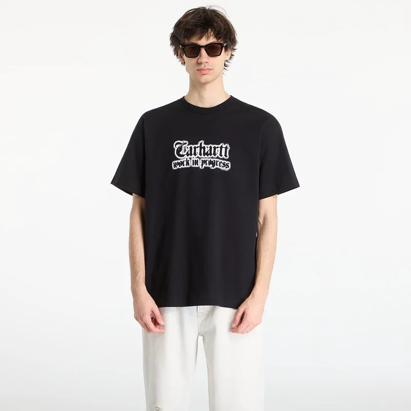 T-shirt Carhartt WIP S/S World Tour T-Shirt UNISEX Black M