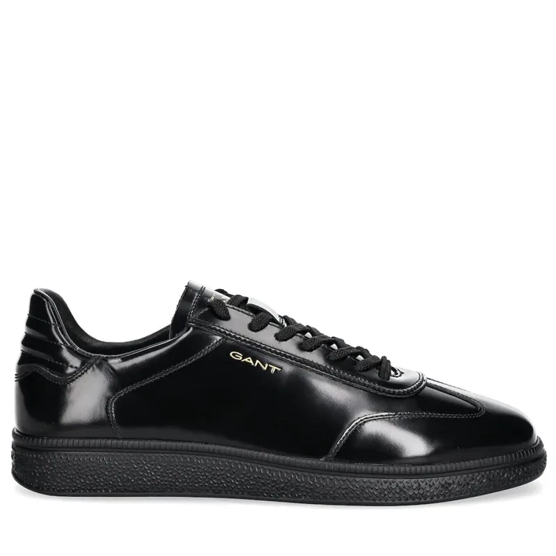 Ανδρικά Δερμάτινα Sneakers Gant Cuzmo 31631010 G00 Μαύρα