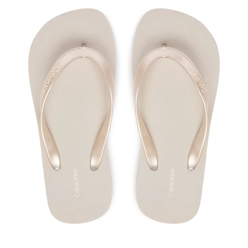 Σαγιονάρες Calvin Klein Arwa HW0HW02956 Ασημί